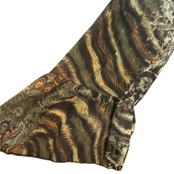 Gigi Made in Italy Animal Print Shirt/Dress PTP 23 Length 32 - Picture 3 of 5